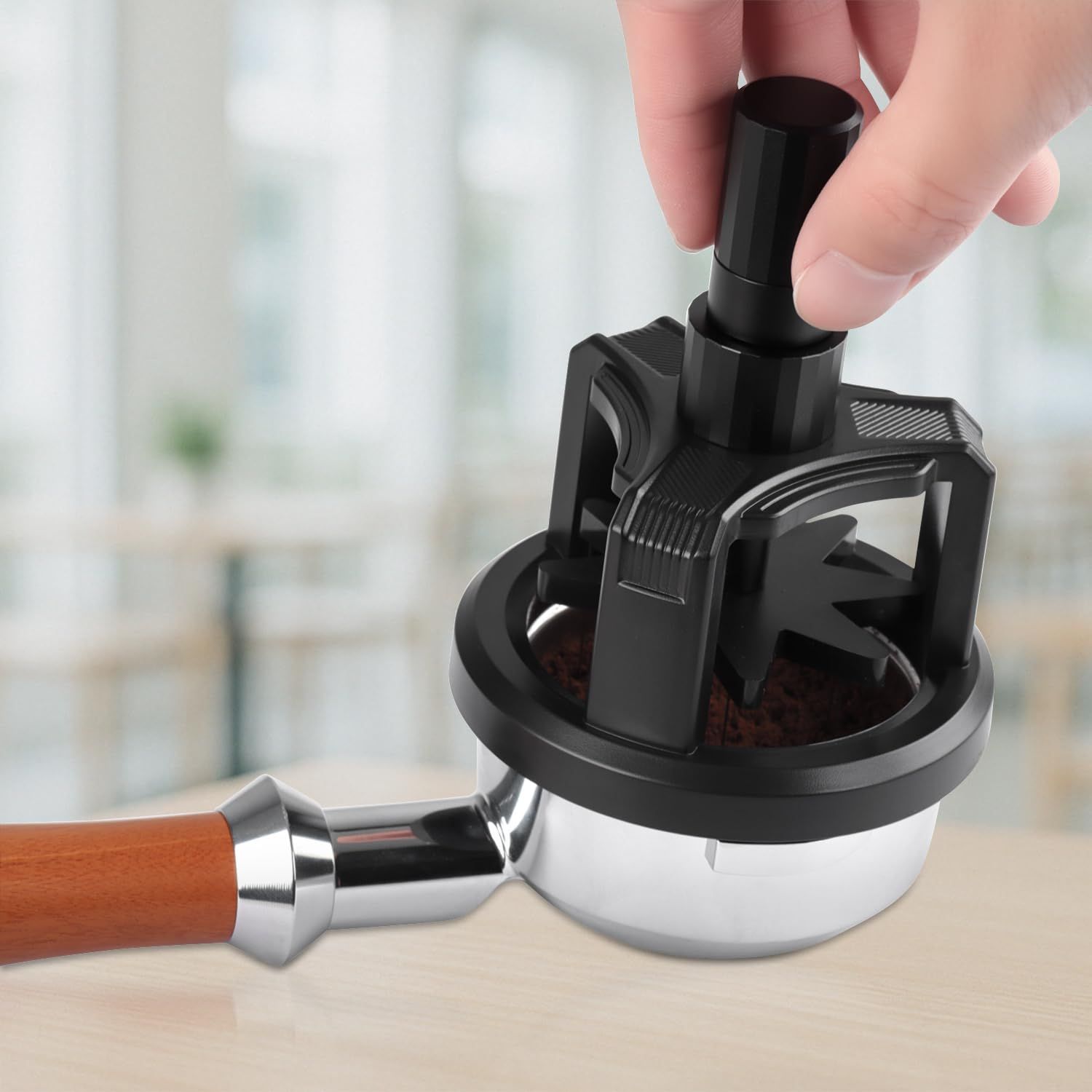 51mm Tool - Adjustable Needle Height and Magnetic Base，Espresso Stirrer Distribution Tool,Adjustable Height,with Magnetic Suction - Image 2