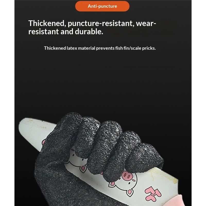 Fishing Glove for Men with Magnet Release,Fisherman Professional Catch Fish Gloves Cut/Puncture, Fish Handling Gloves for outdoor fishing - Image 4
