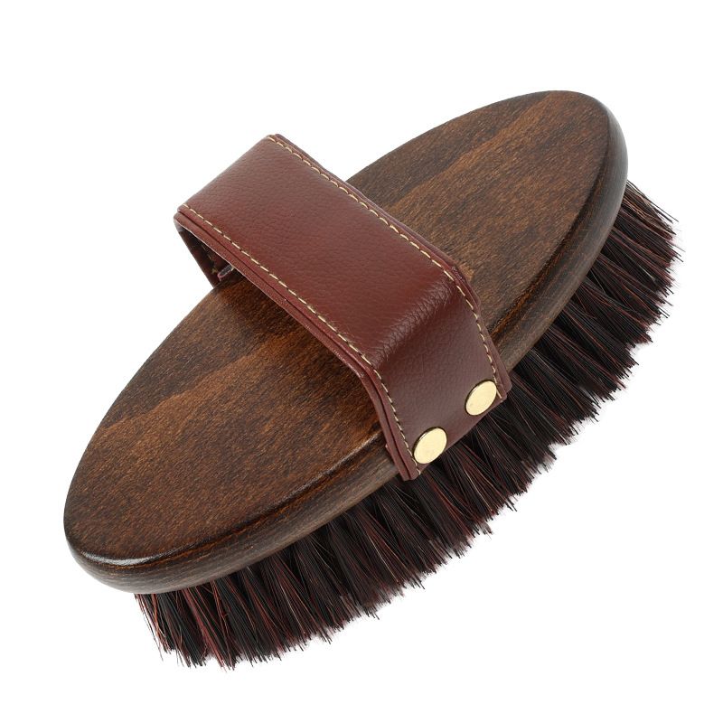 Class Handmade Equine Stiff Body Horse Brush. Professional Equine Grooming Tools. Effortlessly Removes Mud, Sweat and Dirt from Your Horses Hair. - Image 3