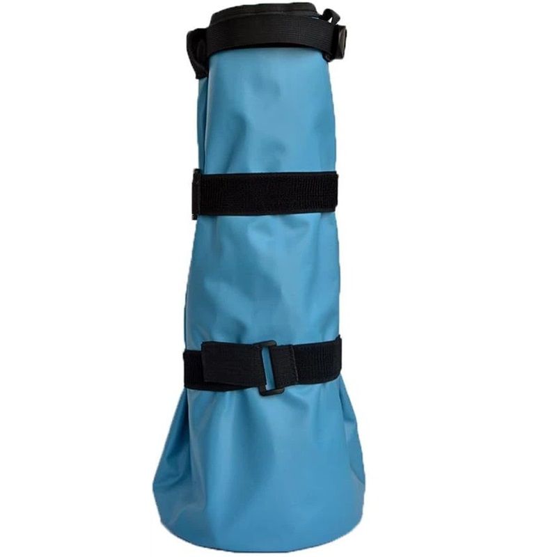 Easy Use Hoof Soaking Boot for Horse Soaker Bag Equine Soaking Boot Hooves Care Treatment Bucket Soaker Sack 3 Elastic Bands（32*4） - Image 1