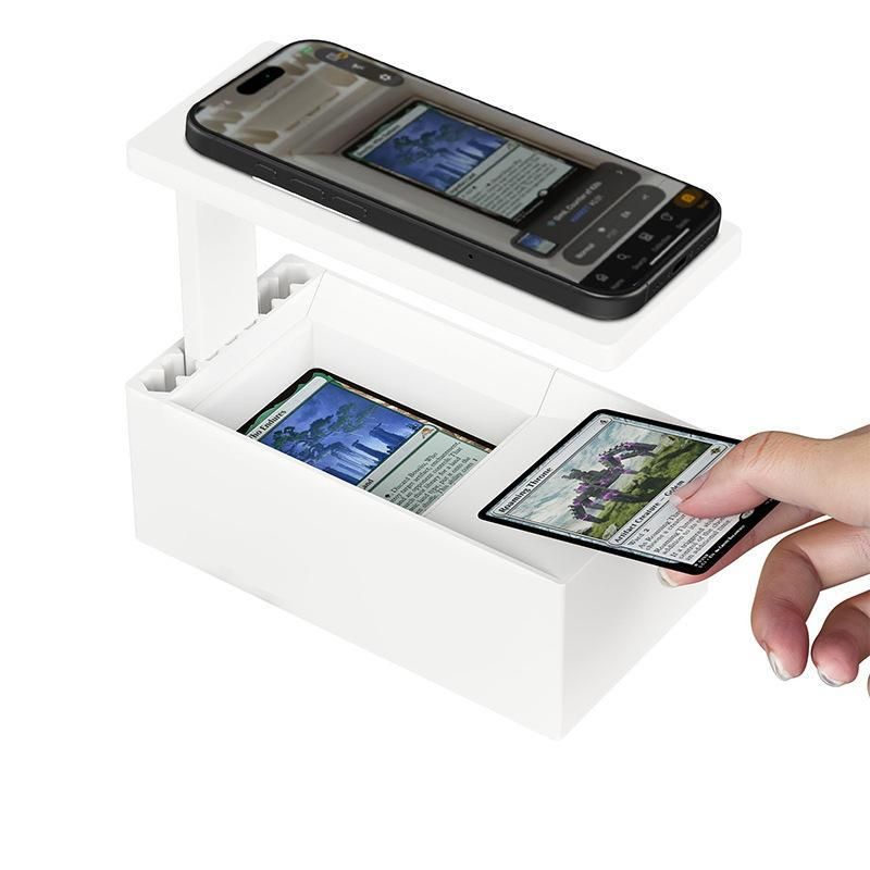 Professional Card Scanner Scanstand, Easily scanning Cards, Card Scanner, Quickly Scan and Price Check Cards, Only Available for Phone Holder - Image 1