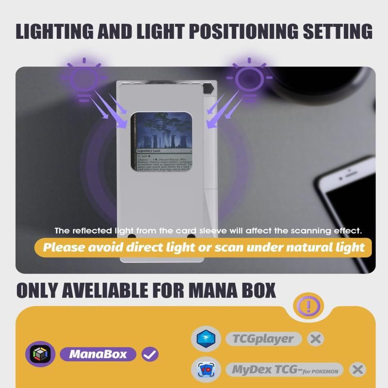 Professional Card Scanner Scanstand, Easily scanning Cards, Card Scanner, Quickly Scan and Price Check Cards, Only Available for Phone Holder - Image 5