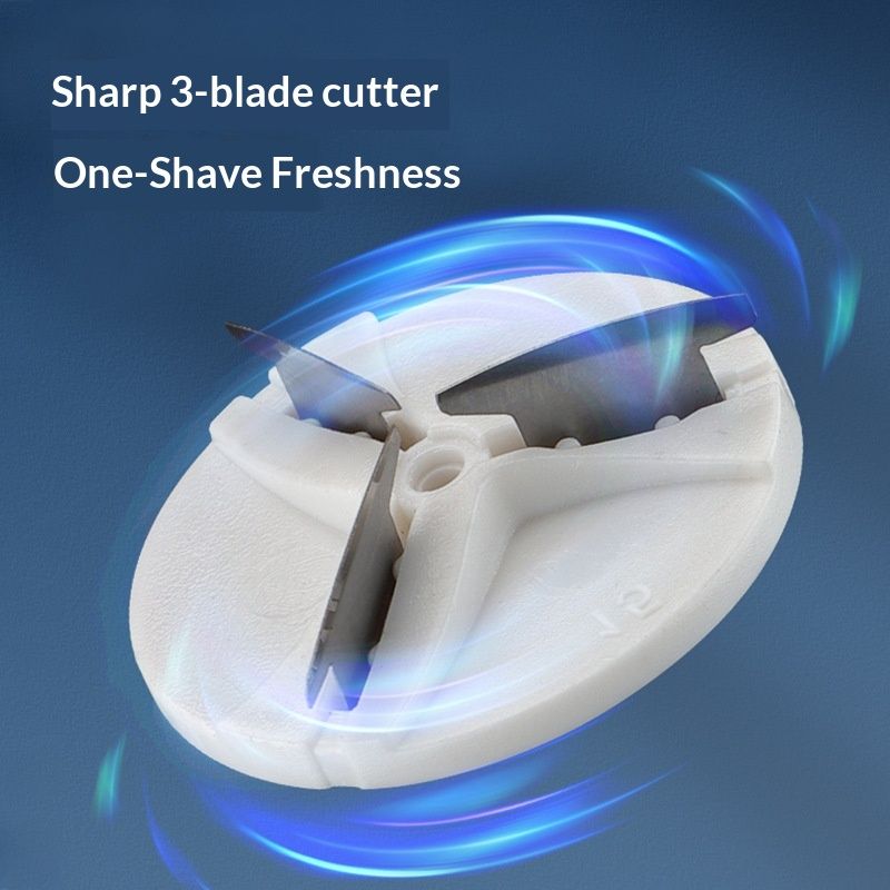 Electric Foil Shaver for Men, Waterproof Cordless Razor – Mini Travel Shaver for Face & Body, USB-C Fast Charging, Wet/Dry Shower Use, Portable Electric Razor - Image 4