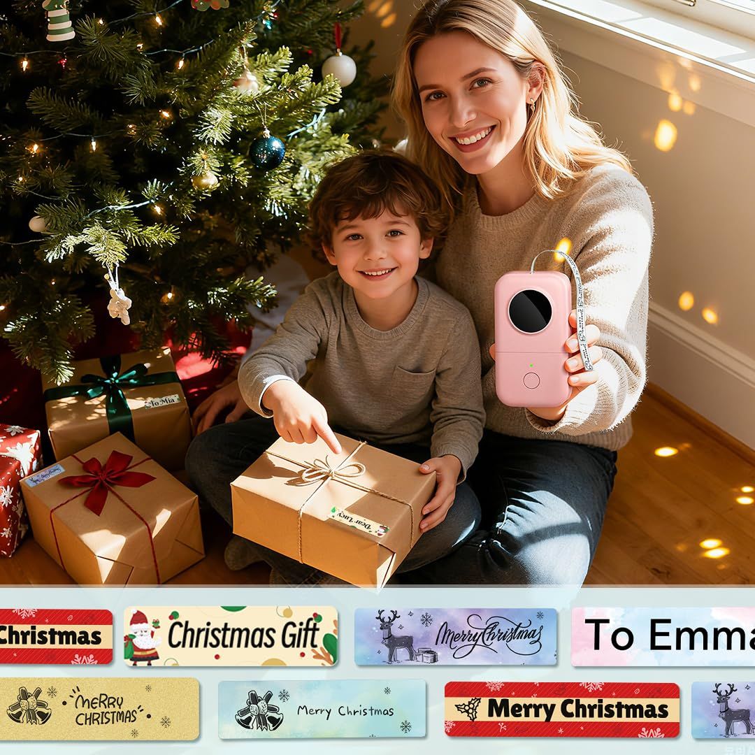 Label Maker Machine, D30 Portable Handheld Bluetooth Mini Label Printer, Multiple Templates Smartphone Thermal Small Label Maker for Kids School Items, Classroom Teacher Supplies, Easy to Use - Image 5