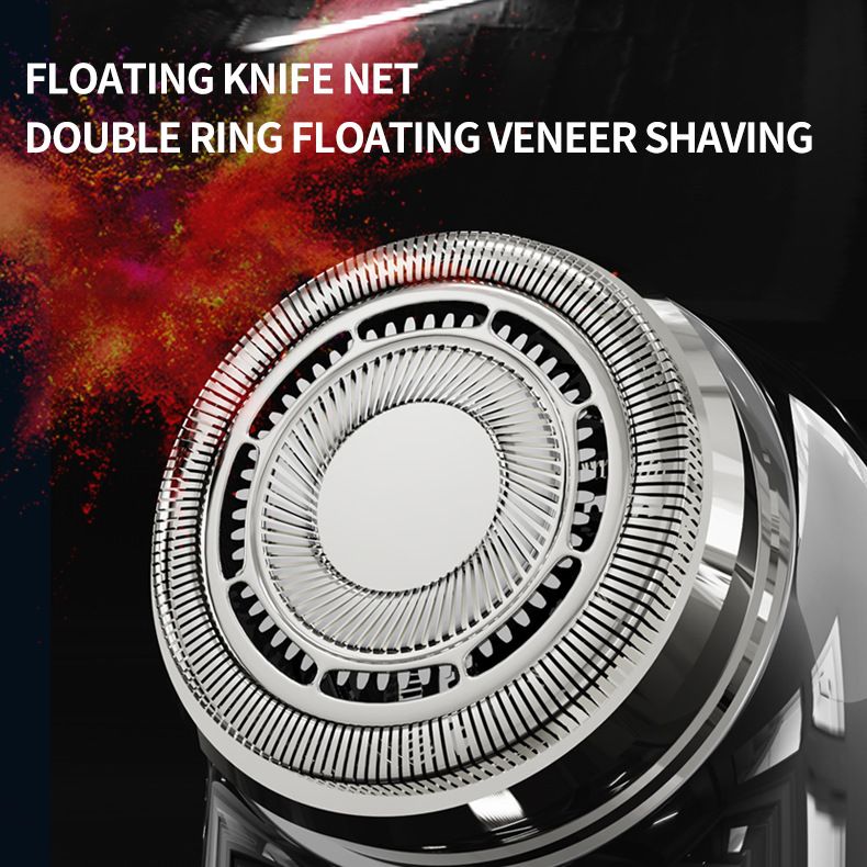 Mini Electric Shaver, Portable Travel Razor for Men, Cordless USB-C Fast Rechargeable Electric Shavers, LED Battery Display Face Shavers for Wet/Dry Shaving - Image 2