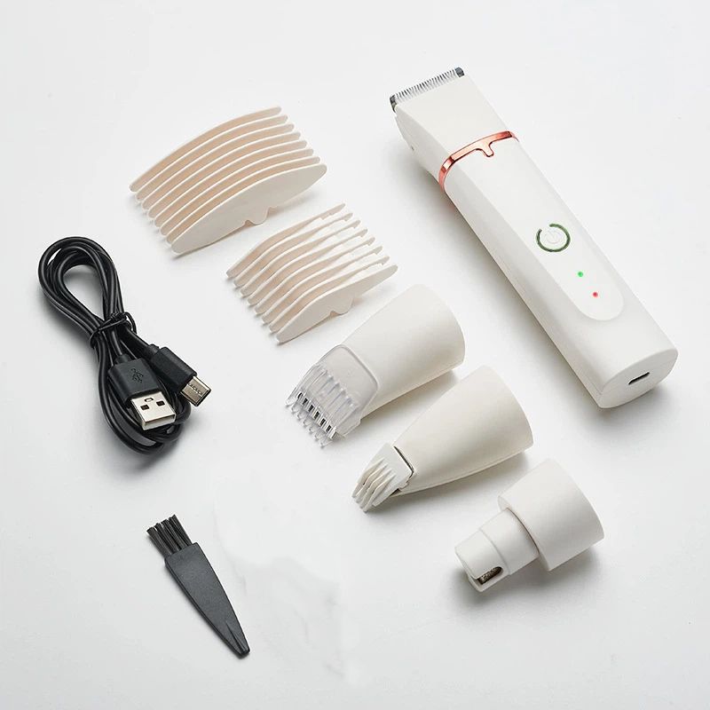 Dog Clippers for Grooming, Low Noise Rechargeable Cordless Electric Quiet Pet Hair Trimmer, Dog Grooming Kit for Small & Large Dogs Cats Pets with Thick Coats - Image 1