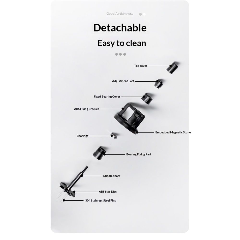WDT Tool Espresso 53mm, 10 Needle Espresso Stirrer Distribution Tool for Barista, Adjustable Depth Espresso Needle Distributor with Magnetic Base (53mm) - Image 5