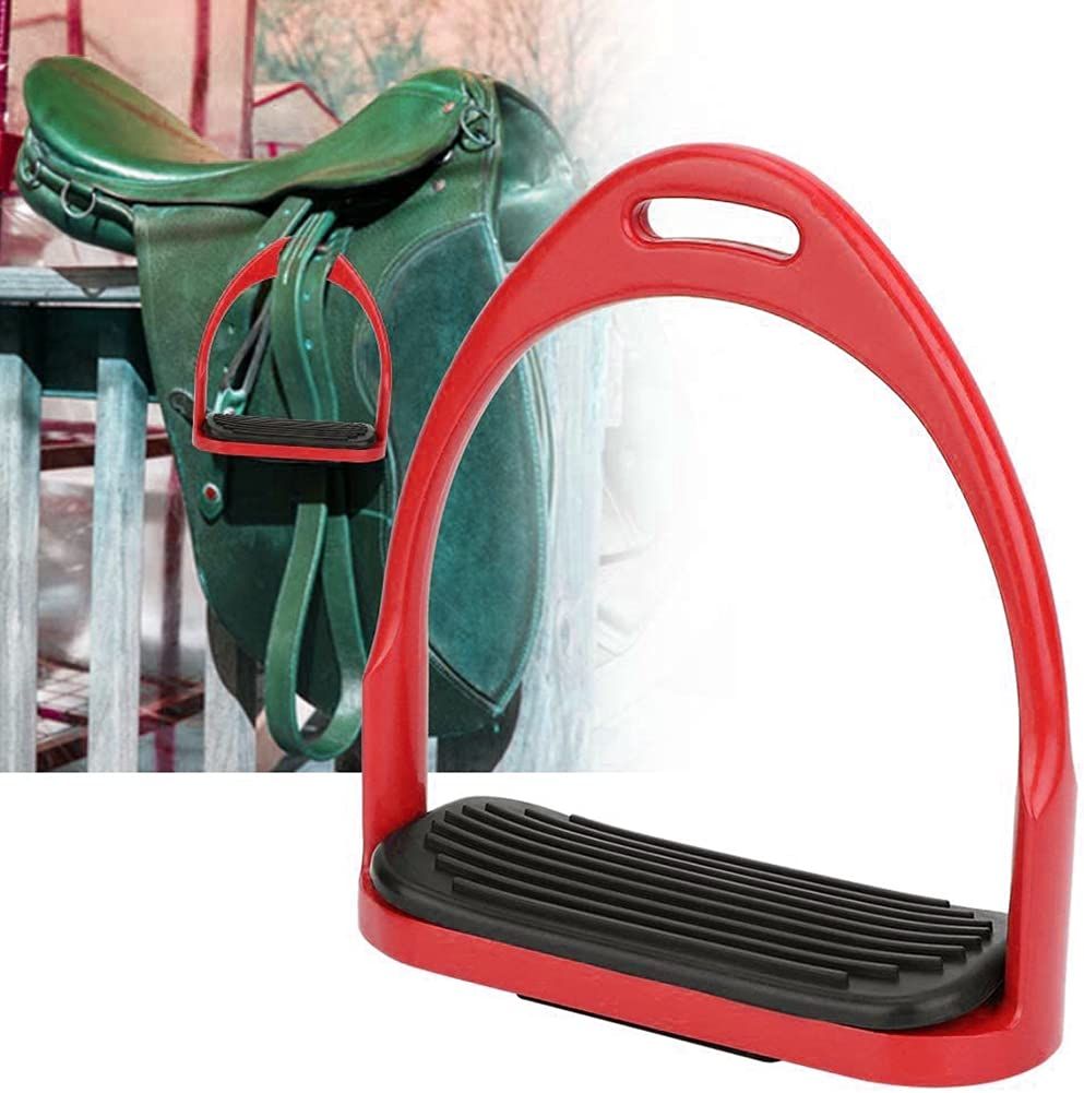 Premium Safety Stirrup Die Cast Aluminum Flexible Stirrup, 1 PairsNon Slip Rubber Pad Horse Riding Tool Accessories - Image 3