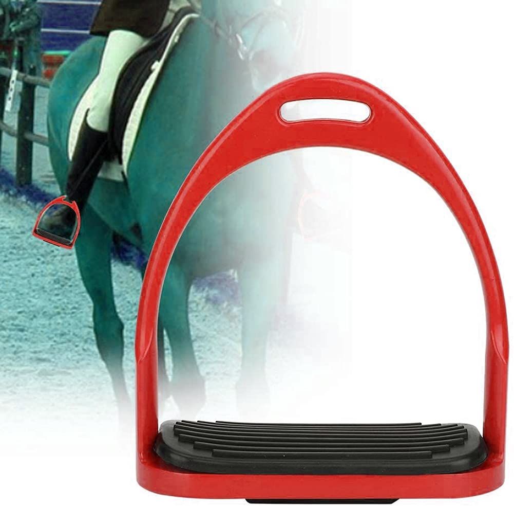 Premium Safety Stirrup Die Cast Aluminum Flexible Stirrup, 1 PairsNon Slip Rubber Pad Horse Riding Tool Accessories - Image 4