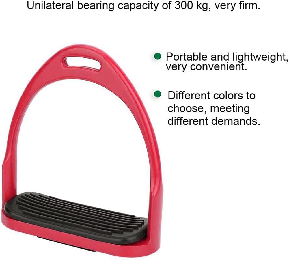 Premium Safety Stirrup Die Cast Aluminum Flexible Stirrup, 1 PairsNon Slip Rubber Pad Horse Riding Tool Accessories - Image 5