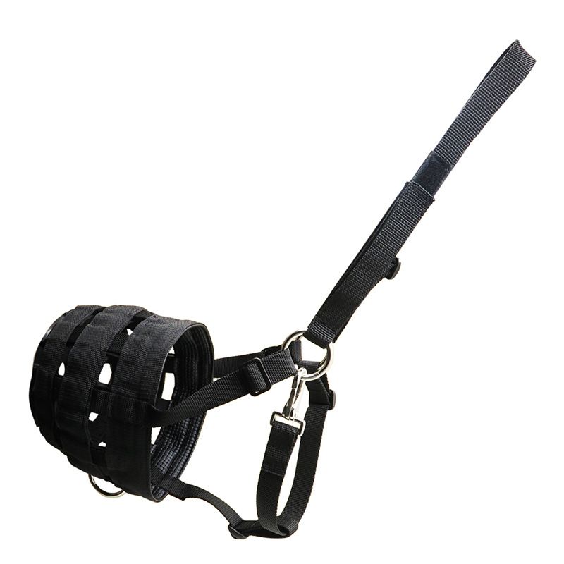 Durable Ventilated Grazing Muzzle with Attached Breakaway Halter - Lightweight Horse Muzzle, Supports Natural Grazing, Restricts Food Intake,（Size small） - Image 1