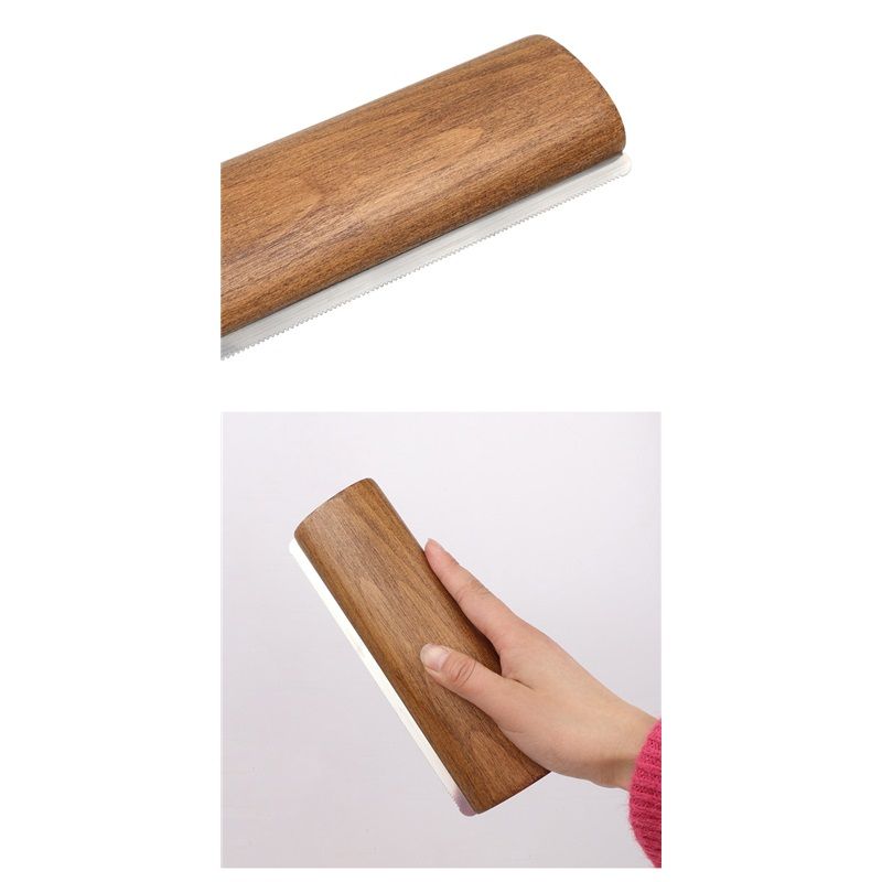 Original Deshedding Grooming Tools for Horse, Cats & Dogs Easy Ergonomic Wooden Handle Professional Brush Grooming Tool, Remove painlessly - Image 4