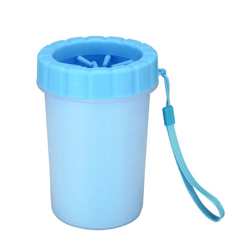Portable Dog Paw Washer/Paw Cleaner,Reusable Washer & Cleaner Cup | Keeps Fur Paw Clean  Blue 9*11cm - Image 1