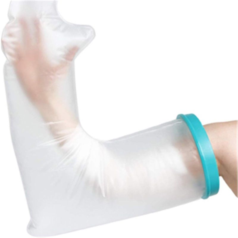 Waterproof Cast Cover Arm Adult, Soft Comfortable Cast Protector for Shower, Reusable Elastic Cast Bag for Bandage, Wound Care Supplies（63.5*43*21cm) - Image 1