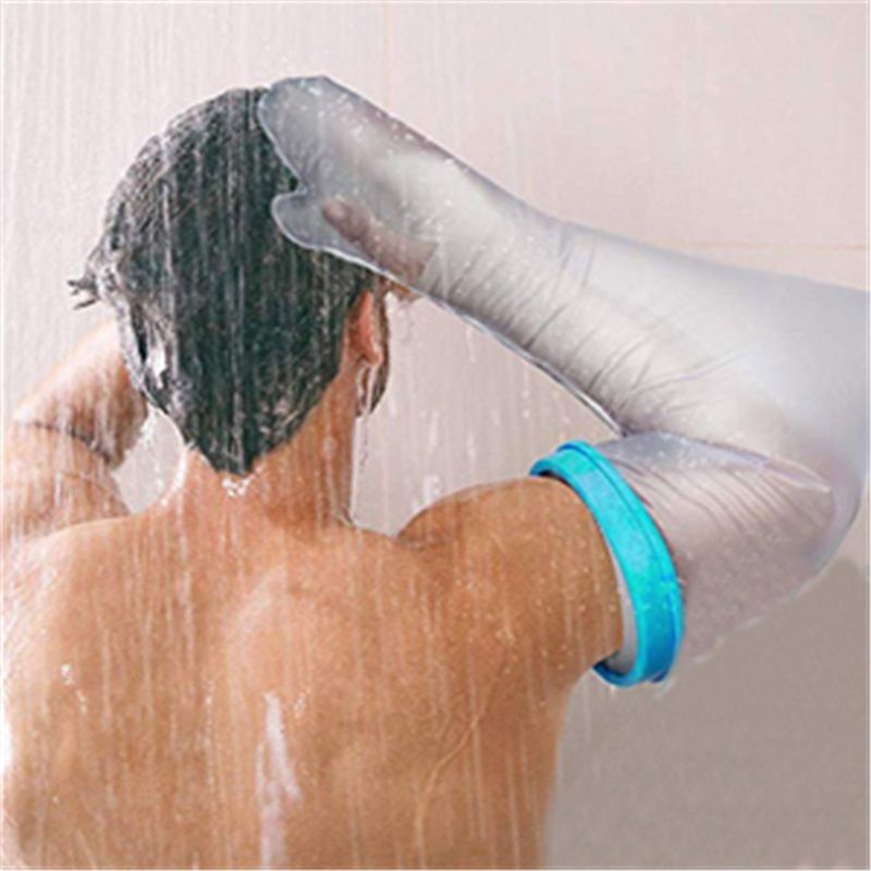 Waterproof Cast Cover Arm Adult, Soft Comfortable Cast Protector for Shower, Reusable Elastic Cast Bag for Bandage, Wound Care Supplies（63.5*43*21cm) - Image 3