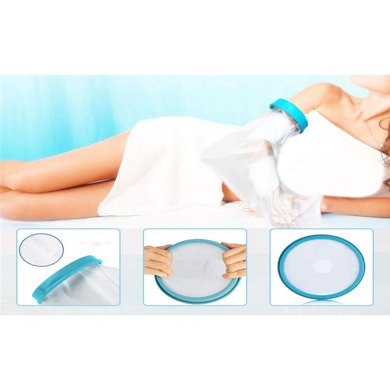 Waterproof Cast Cover Arm Adult, Soft Comfortable Cast Protector for Shower, Reusable Elastic Cast Bag for Bandage, Wound Care Supplies（63.5*43*21cm) - Image 4