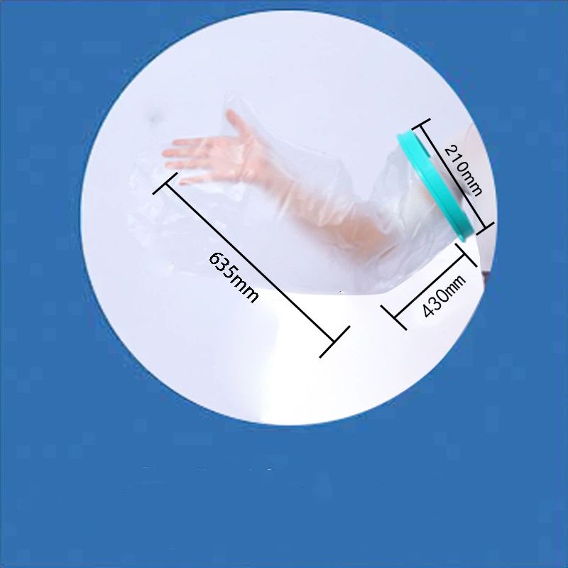 Waterproof Cast Cover Arm Adult, Soft Comfortable Cast Protector for Shower, Reusable Elastic Cast Bag for Bandage, Wound Care Supplies（63.5*43*21cm) - Image 5