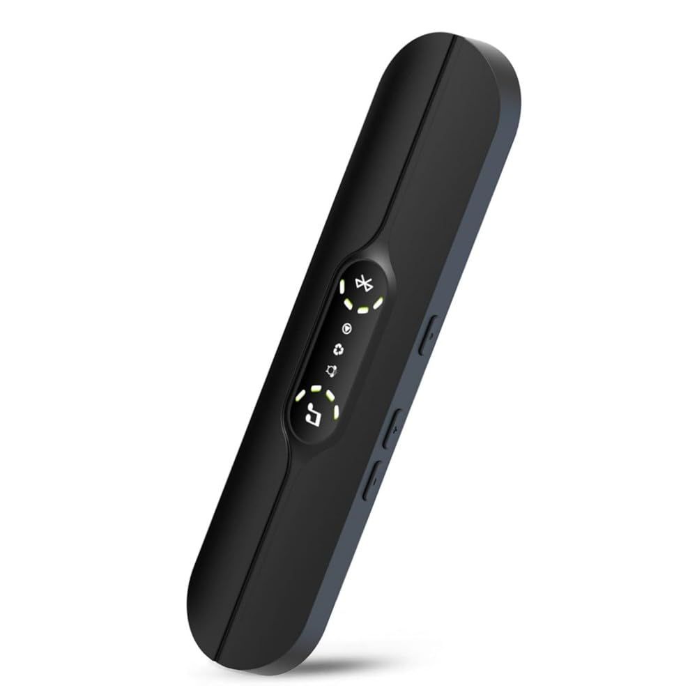 Pillow Speakers for Sleeping,Portable Bluetooth Speaker with Bone Conduction, 10 White Noises, Display, Volume Control,  black - Image 1