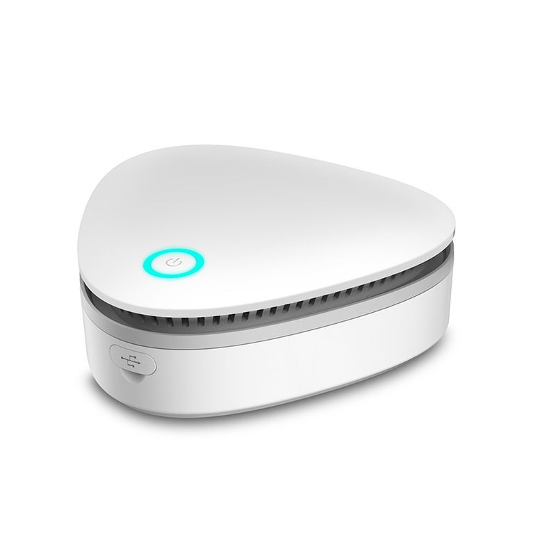 Odor Remover Machine for Smoke Smell, Smoke Odor Remover, Odor Remover for Smoke Smell, Mini Ultimate Odor Purifier for Home,Car,Refrigerator,Shoe Cabinet（11.5*11.5*4.3cm,white) - Image 1