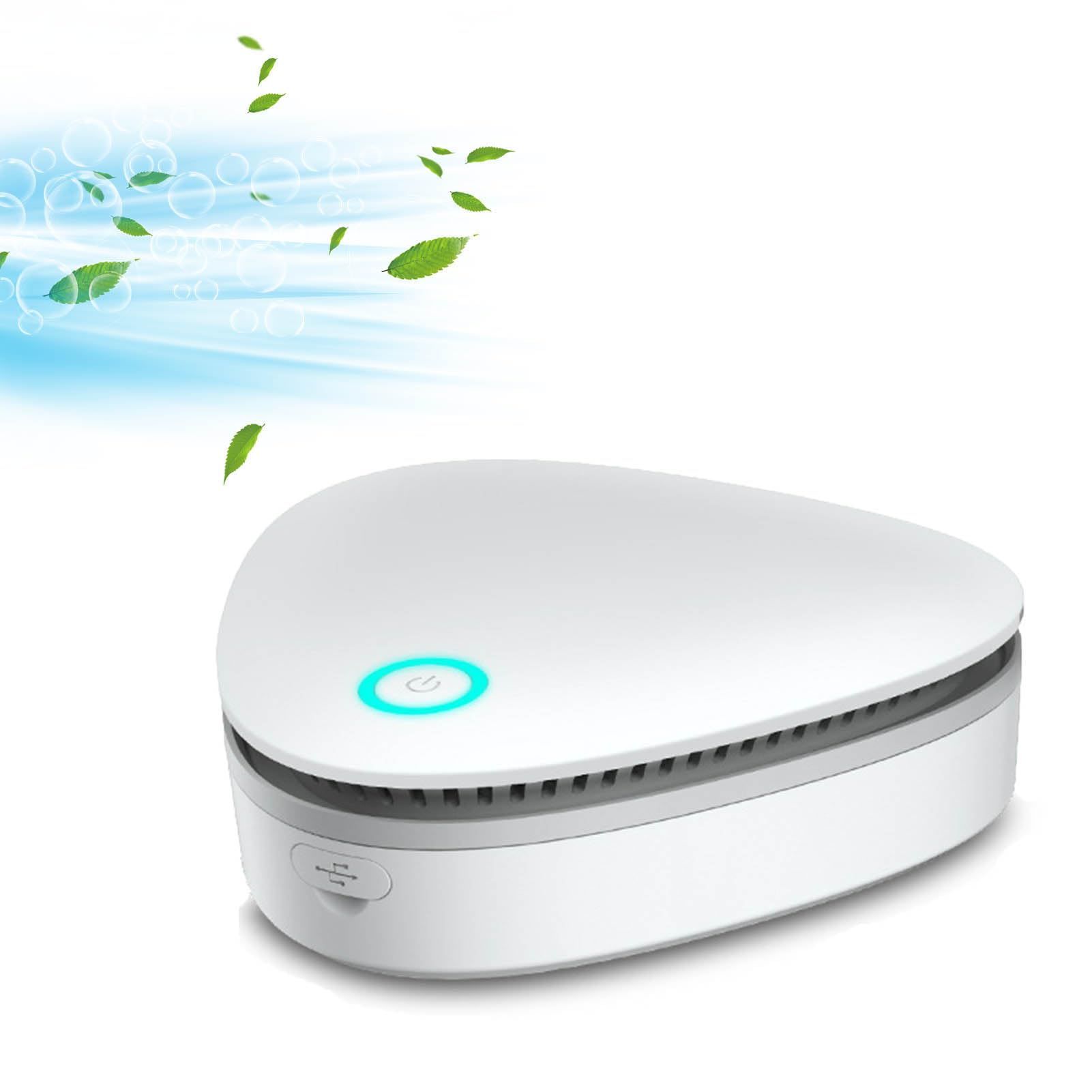 Odor Remover Machine for Smoke Smell, Smoke Odor Remover, Odor Remover for Smoke Smell, Mini Ultimate Odor Purifier for Home,Car,Refrigerator,Shoe Cabinet（11.5*11.5*4.3cm,white) - Image 3
