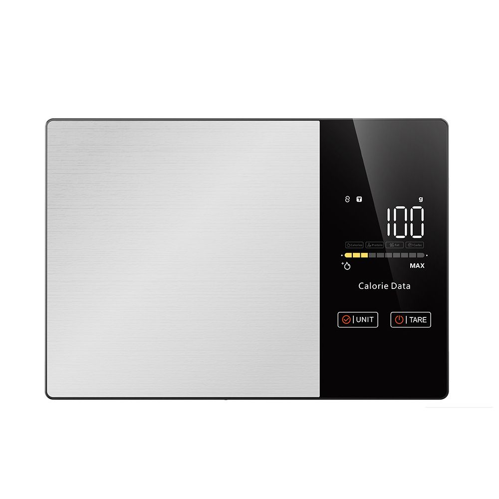 Smart Nutrition Food Scale with LED Display, Tracks Calories, Fat, Carbs & Protein via App, Precision Digital Kitchen Scale for Healthy Eating & Meal Prep - Image 1