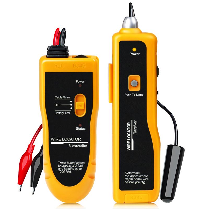 Underground Cable Locator, Wire Tracer Cable Tester for Dog Fence Cables Irrigation Control Wires - Image 1