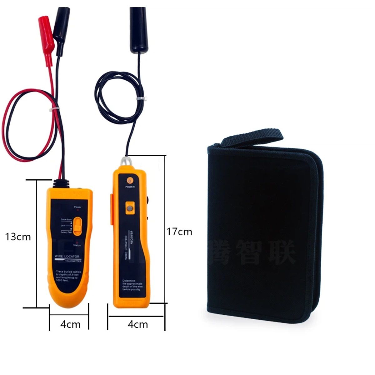 Underground Cable Locator, Wire Tracer Cable Tester for Dog Fence Cables Irrigation Control Wires - Image 3