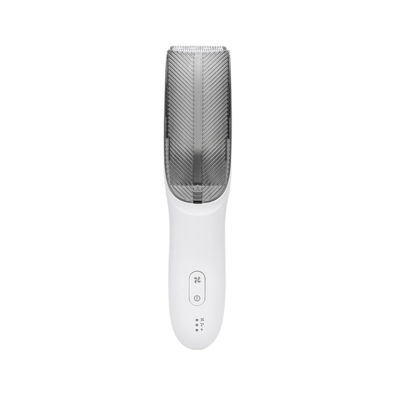 Cordless Baby Hair Clippers,  3 Guide Combs  Baby Hair Clipper Quiet Hair Clipper for Baby, Hair Clipper Auto Suck Snipped Hair, IPX7 Waterproof Rechargeable white - Image 2