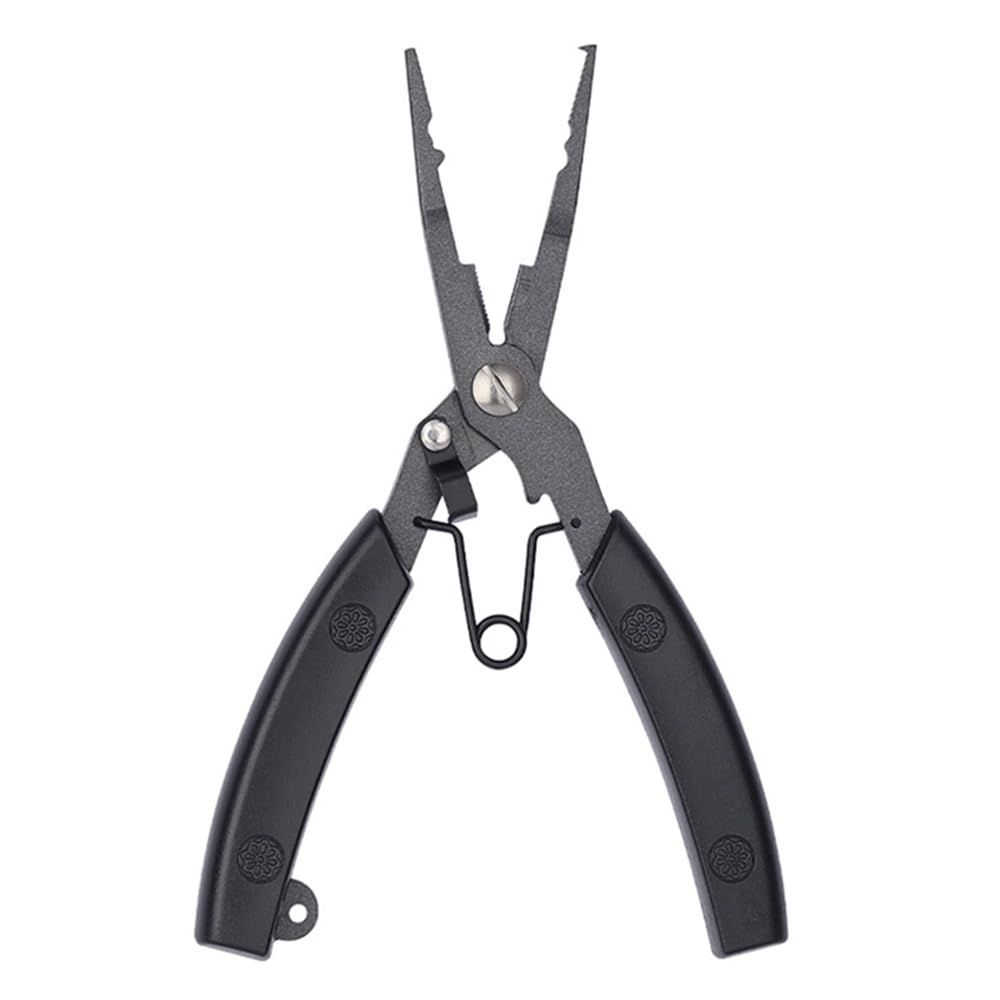 Stainless Steel Professional Multifunctional Fish Plier,Portable Fishing Multitool Pliers for aficionado of fishing, and even a green-hand starter（primary colors） - Image 1