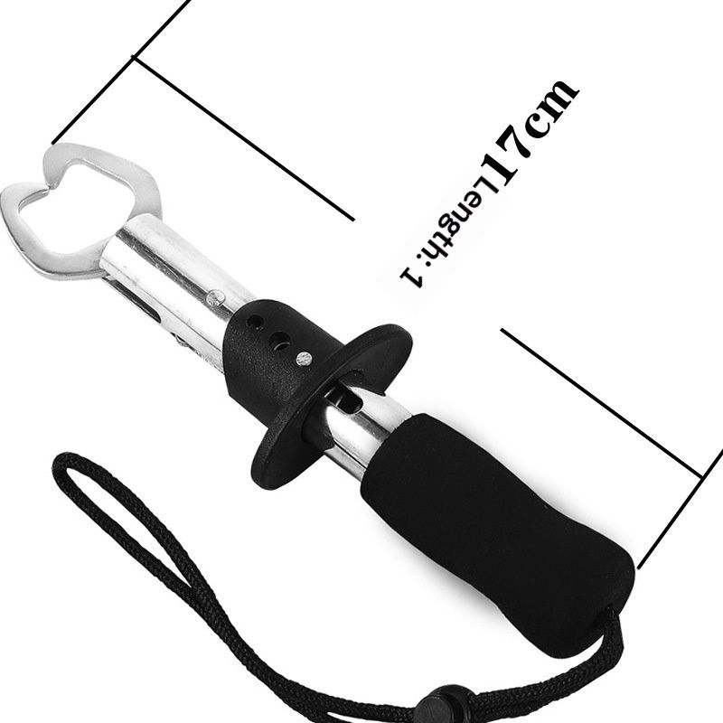 Fish Lip Gripper Mini Grabber Grip Tool Stainless Steel Fish Holder Ice Fishing,Fishing Gear,Fishing Gifts for Men - Image 5