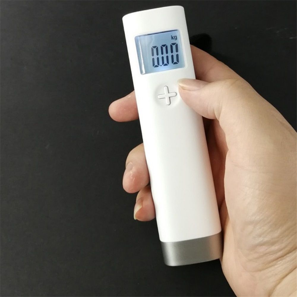 Digital Luggage Scale, Portable for Travel, Hanging Baggage Scale, Suitcase Scale, Weight Scales for Travel Accessories,Batteries Included, High Capacity Up to 110 lb/50 kg, White - Image 2