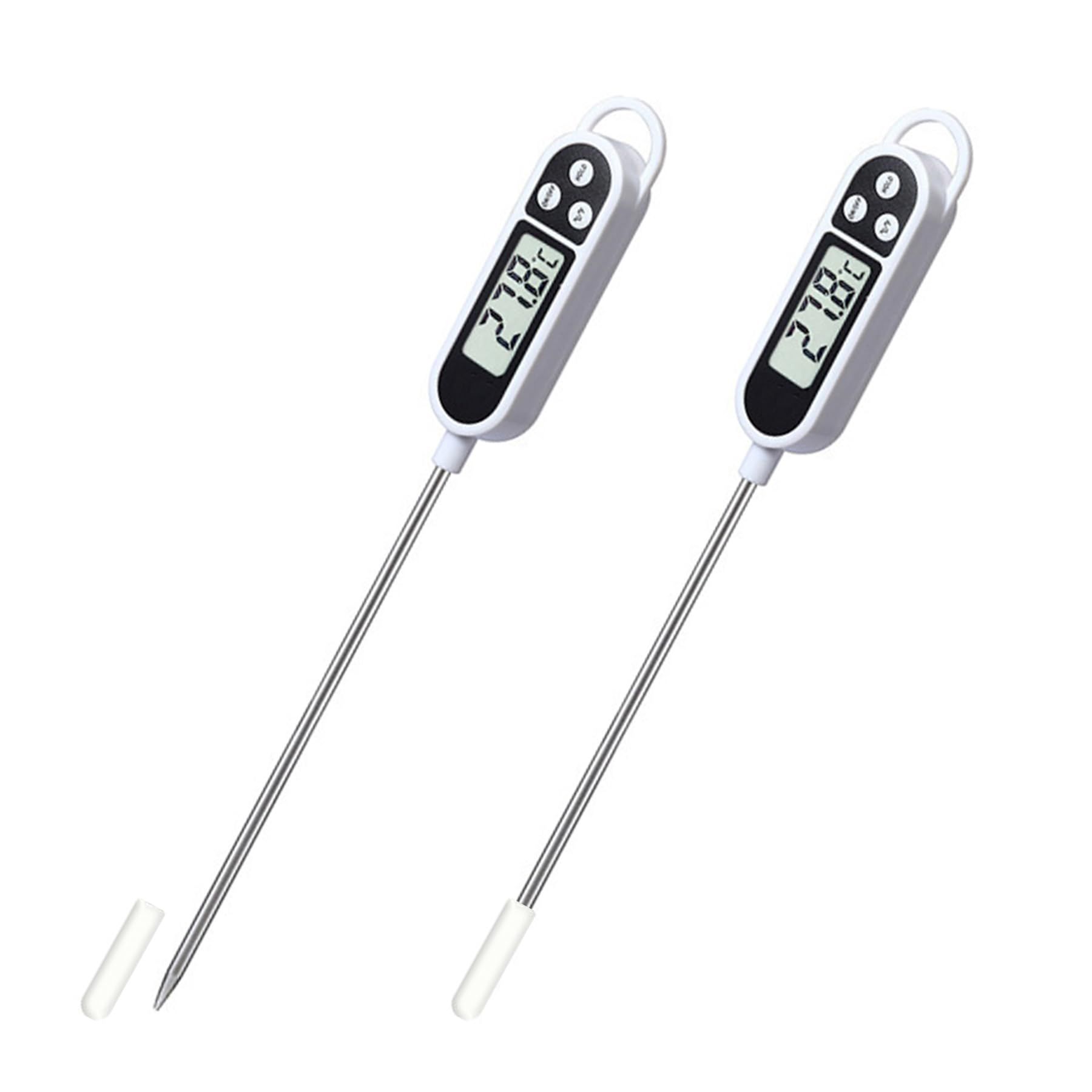 TP300 Digital Meat Thermometer for Cooking Food, Kitchen Needs, Smoker Oven BBQ Grill, Candy, Drinks, Instant Read,  2pcs - Image 1