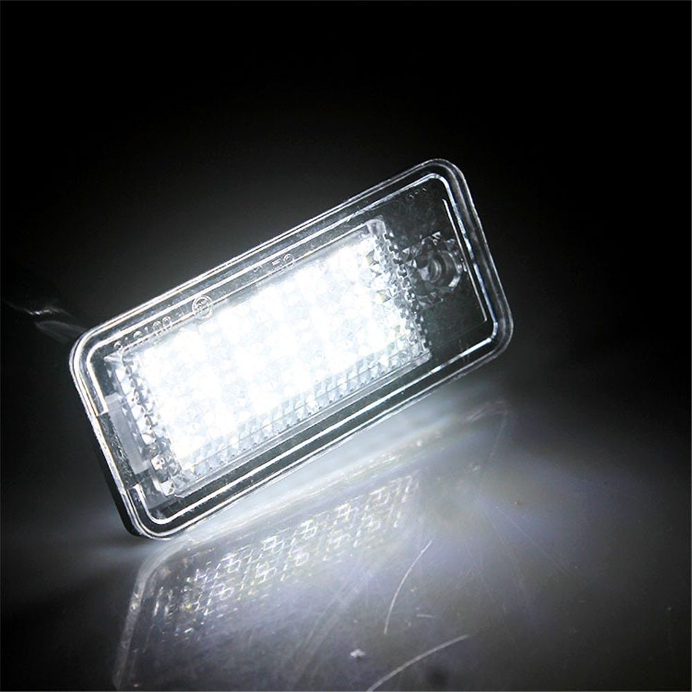 License Plate Lights LED Tag Lamps for A3 S3 A4 S4 A6 S6 A8 S8 Q7 RS4 License Number Plate Lamps, 6500K Xenon White, 2 Packs - Image 4