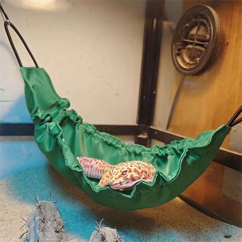 2 pack Reptology Lizard Hammock with Suction Cups Bearded Dragon Tank Accessories Reptile Lounger for Chameleon, Snakes, Hamster - Image 2