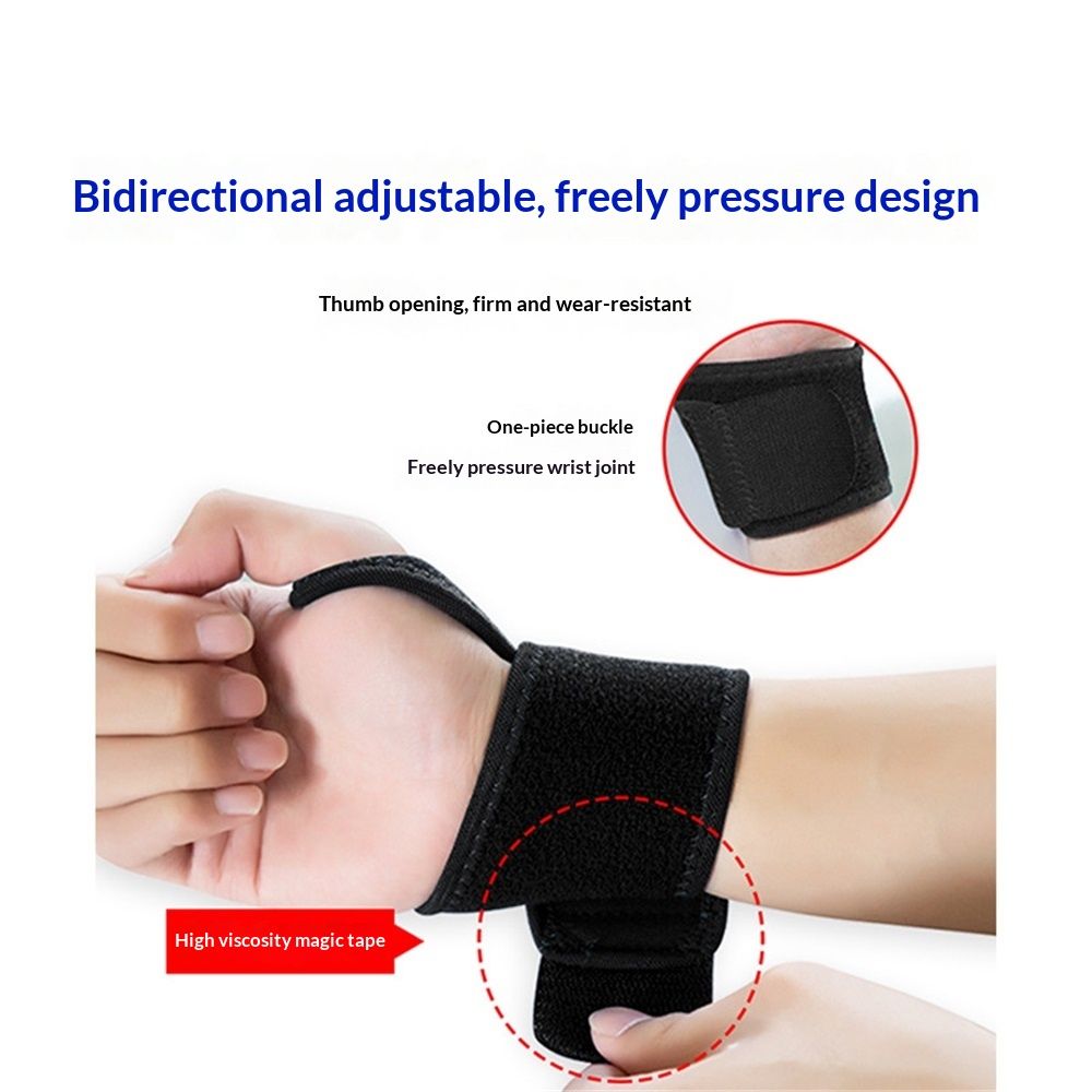 A pair Wrist Brace for Carpal Tunnel, Breathable and Adjustable Wrist Support Brace for Arthritis and Tendinitis, Wrist Compression Wrap for Pain Relief, One Size Fits Left or Right Hand - Image 2