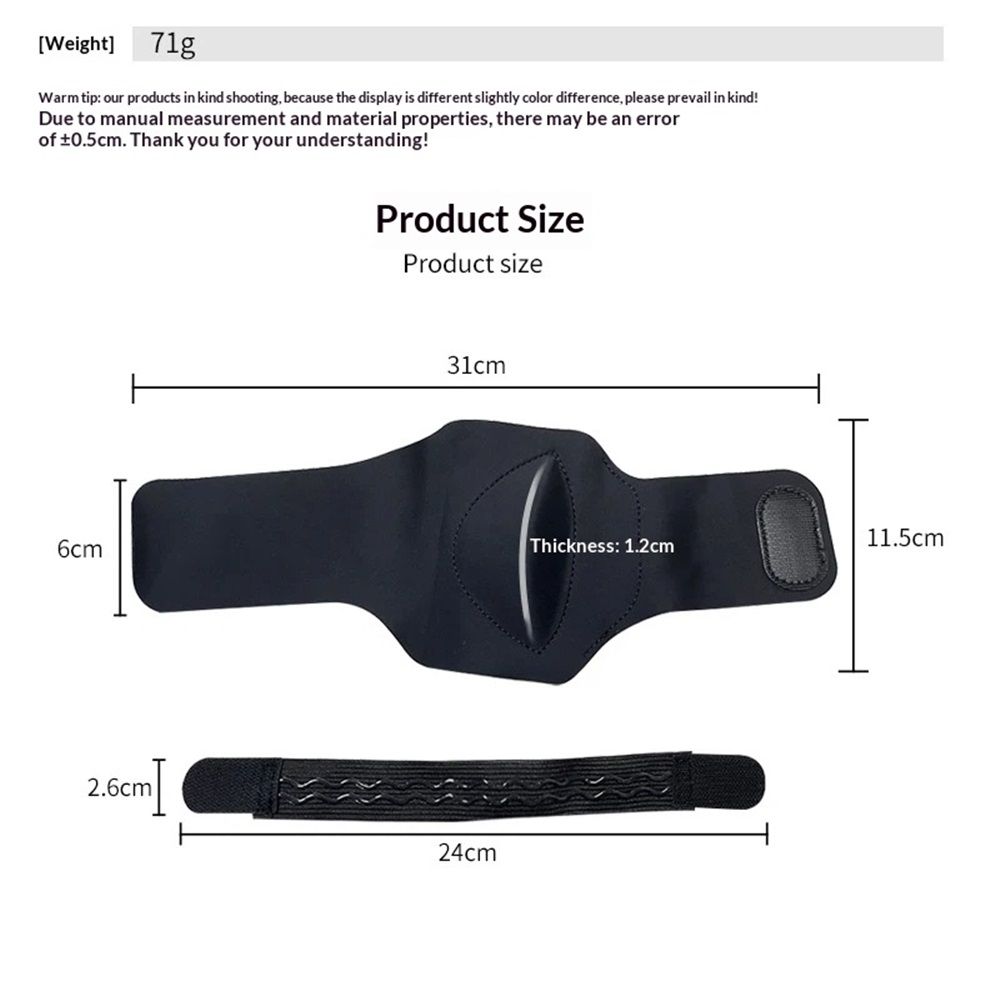 1 pair Foot Arch Support Brace - Non-Slip Wearable Foot Arch Supports for Plantar Fasciitis Relief, Foot Arch Pain Relief for Women & Men - Built-In Orthotics for Flat Feet, Fallen Arches - Image 5
