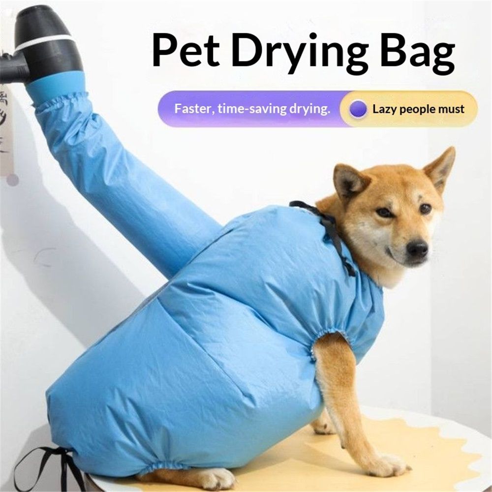 Pet Dog Dryer, Protable Fast Easy Blower Professional Tool Hair Pet Low Noise Puff and Fluff Bath Grooming - L - Image 2