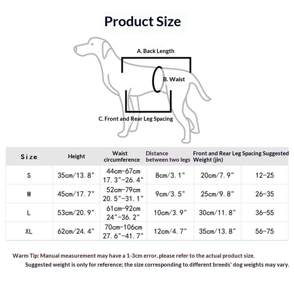 Full Body Lift Harness for Dogs,Canine Support Rehabilitation Dog Carrier Slings with Handles,Adjustable Lifting Straps Full Body Dog Lifting Harness (M) - Image 3