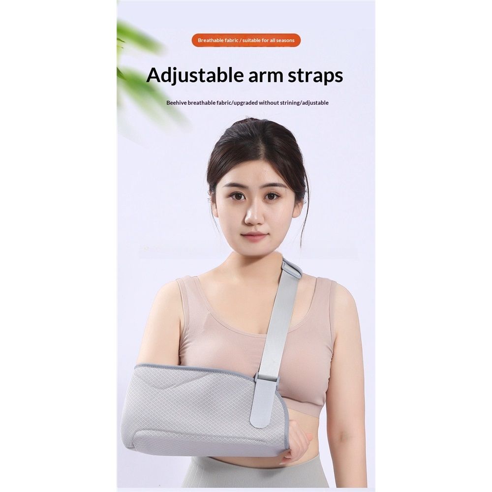 Arm Sling, Shoulder Immobilizer for Hand, Shoulder, Elbow, Wrist Injury, Versatile Arm Support for Left Right Arm Women Men - Image 3