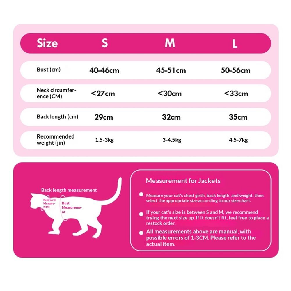 Dog/cat Jacket Outdoor Indoor Activities Waterproof Windproof Reflective Dog Cold Weather Winter Coat Vest Autumn Pet Apparel for Small Medium Large Dog/cat (M) - Image 5