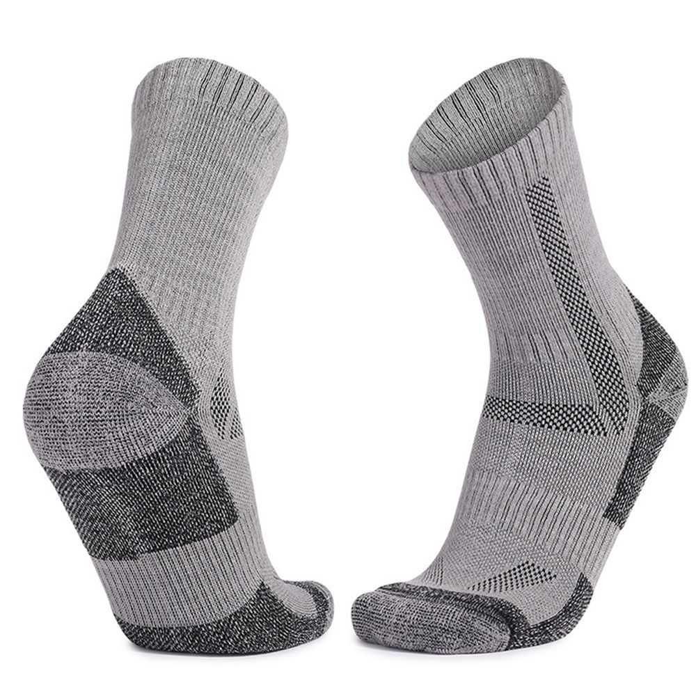 Wool Socks for Men & Women Casual Warm Winter Cozy Thermal Socks 4pairs Quarter Thin Wool Blend Running - Image 2