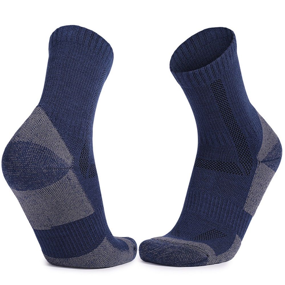 Wool Socks for Men & Women Casual Warm Winter Cozy Thermal Socks 4pairs Quarter Thin Wool Blend Running - Image 3