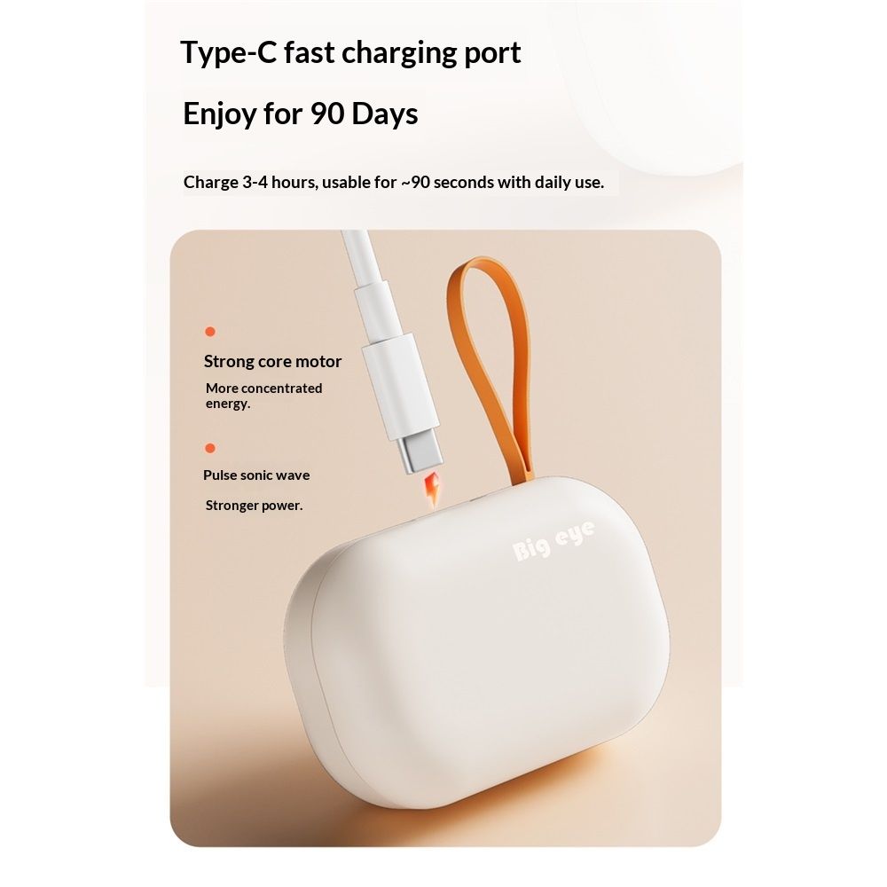 Portable Ultrasonic Contact Lens Cleaner with USB Charger - Fit Disposable Soft, Colored & RGP Lenses - Travel & Home - Image 4