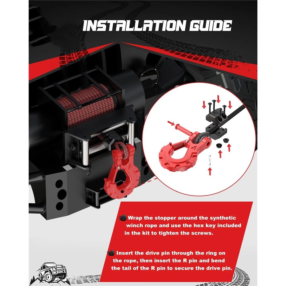 Winch Hook 3/8