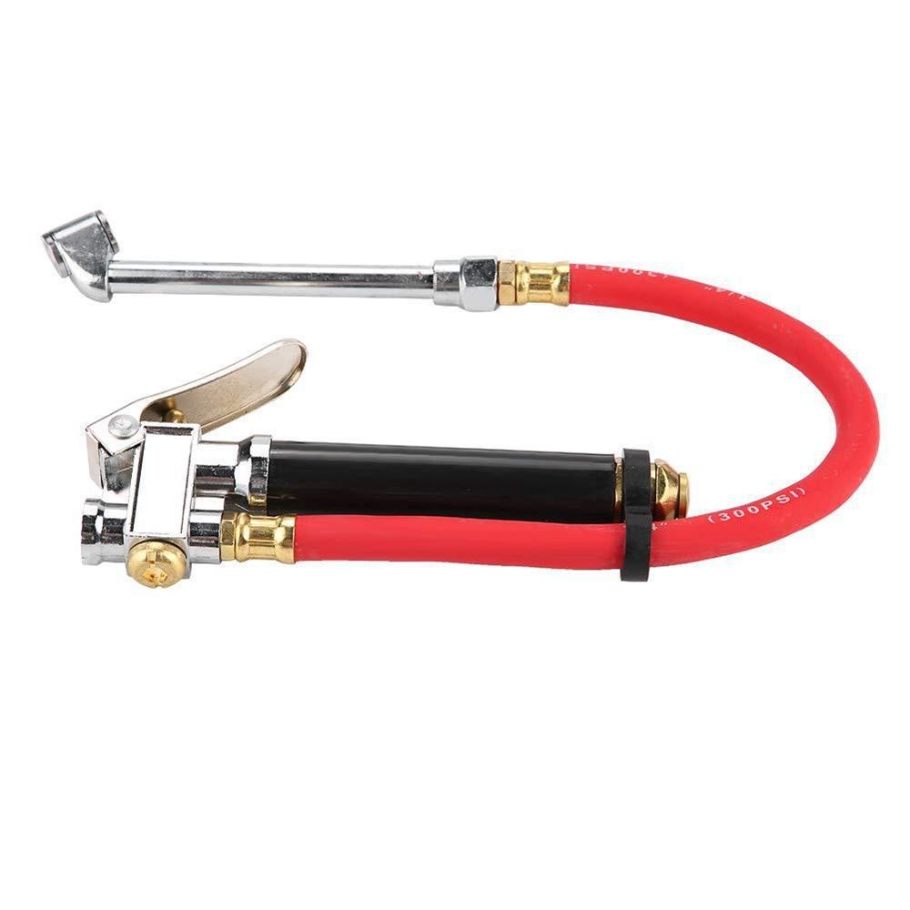 10-120 PSI Heavy Duty Tire Pressure Gauge with Inflator Air Chuck with Pressure Gauge with 4 Way Tool and Valve Cores Air Compressor Attachments Tire Inflator Nozzle for Car Automotive Truck - Image 4