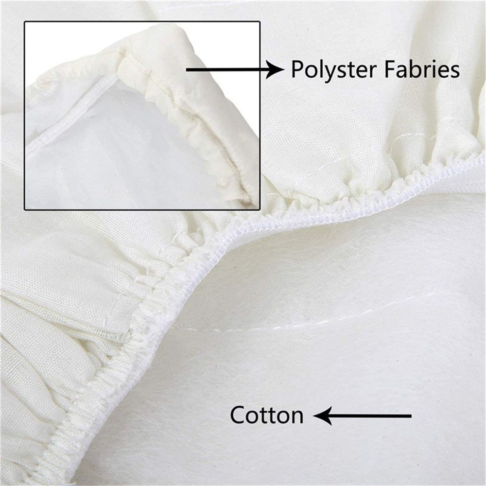 Machine washable household sofa armrests, chair covers, elastic sofa armrests, chair covers (2-piece set of armrests, Lingge white) - Image 5