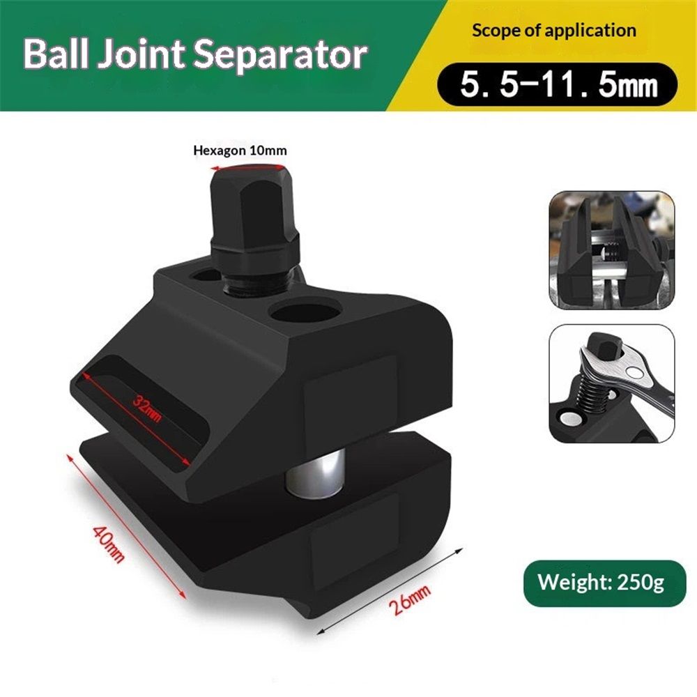 2 pack Universal Suspension Strut Split Hub Steering Knuckle Spreader Tool,Strut Spreader Tool（black） - Image 2