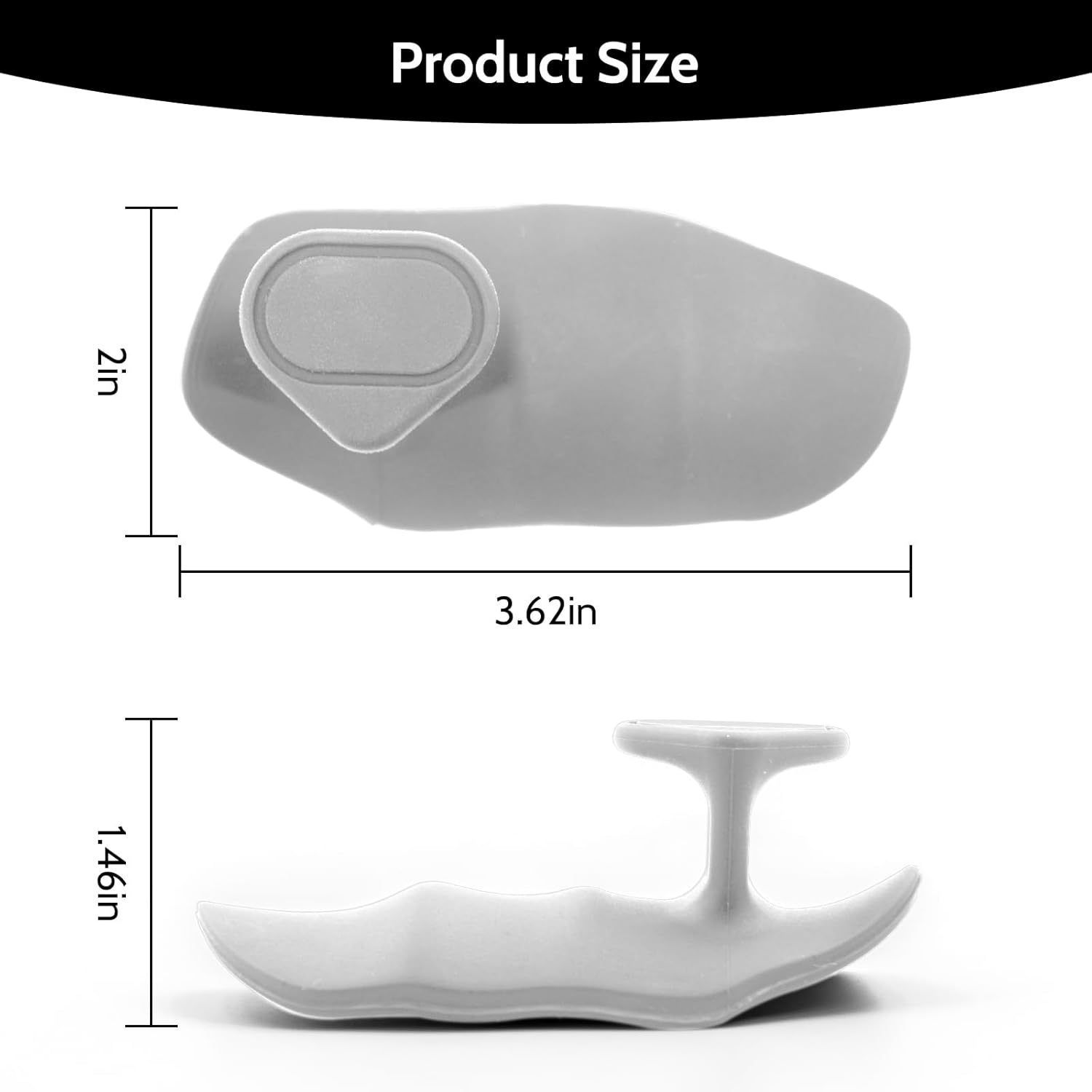 Anti-Slip Workout Grips - Ergonomic Rubber Hand Protector Gloves for Weight Lifting, Pull-Ups, Gym Training and Exercise, for Men and Women - Image 5
