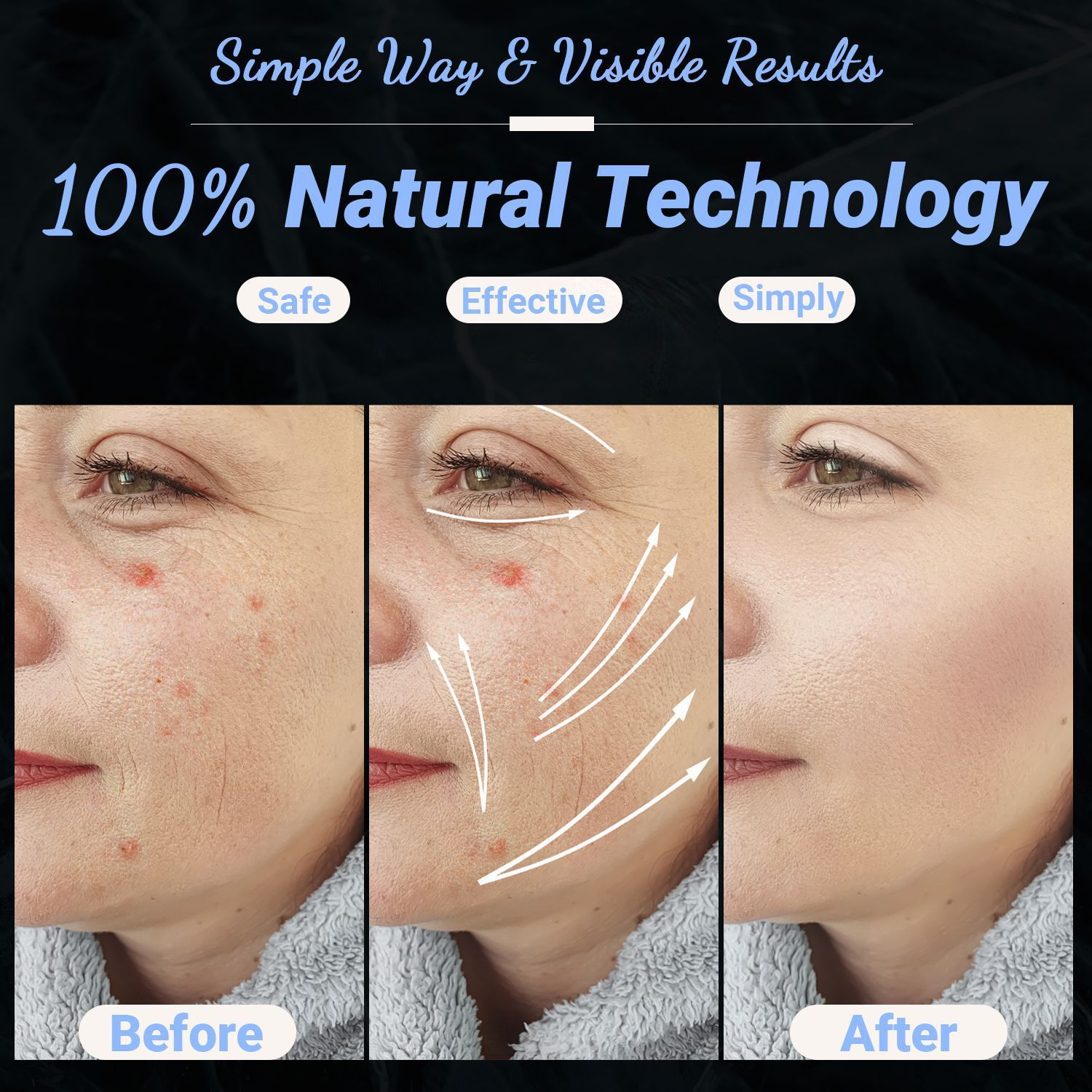 High Frequency Facial Machine - Portable Handheld High Frequency Facial Skin Wand Machine with 4 Different Tubes - Image 3