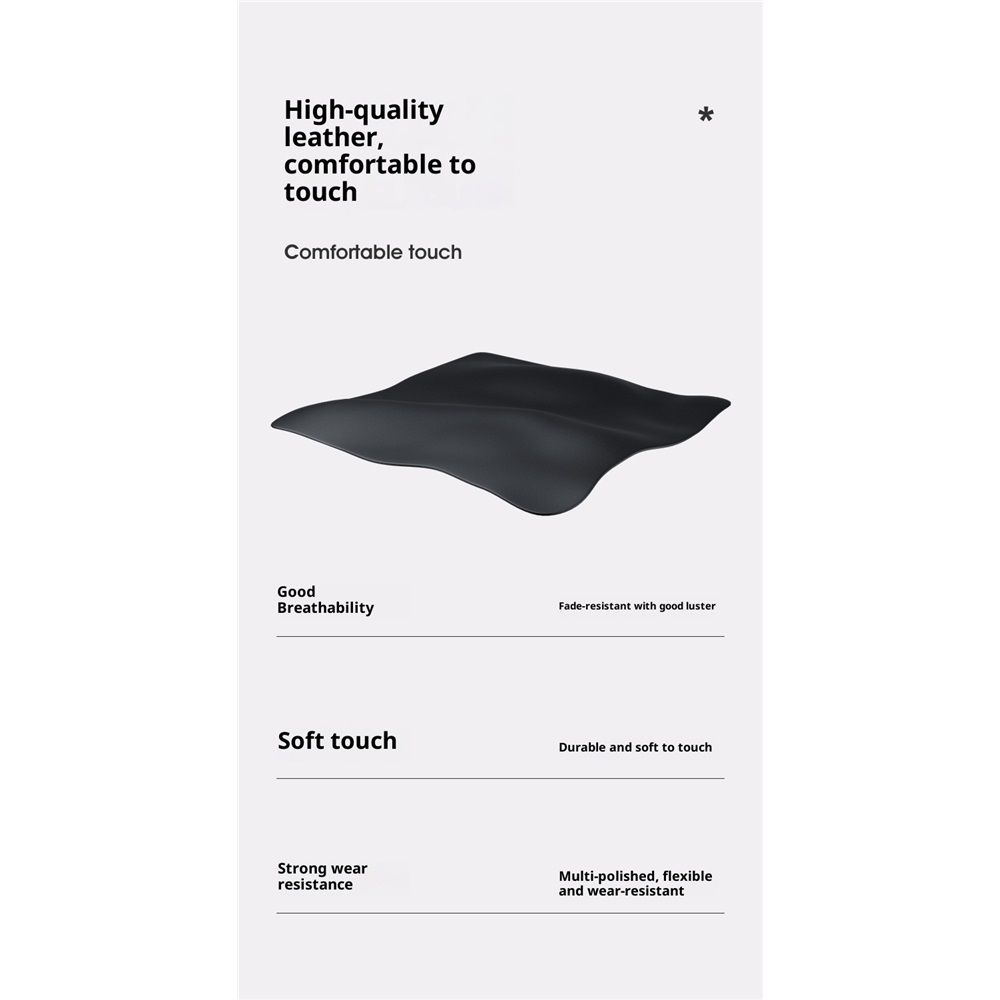 Car Tissue Holder, PU Leather Tissue Napkin Box,Car Armrest Box Tissue Bag,Backseat Napkin Rectangle Organizer(Black) - Image 4